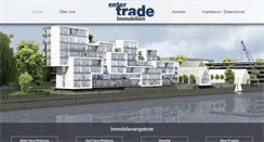 Desktop Screenshot of entertrade-immobilien.com
